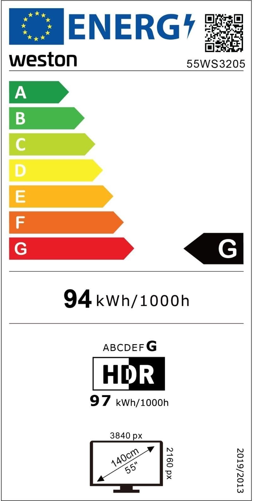 Weston 55WS3205 55" 140 Ekran 4K Ultra HD webOS LED TV 6