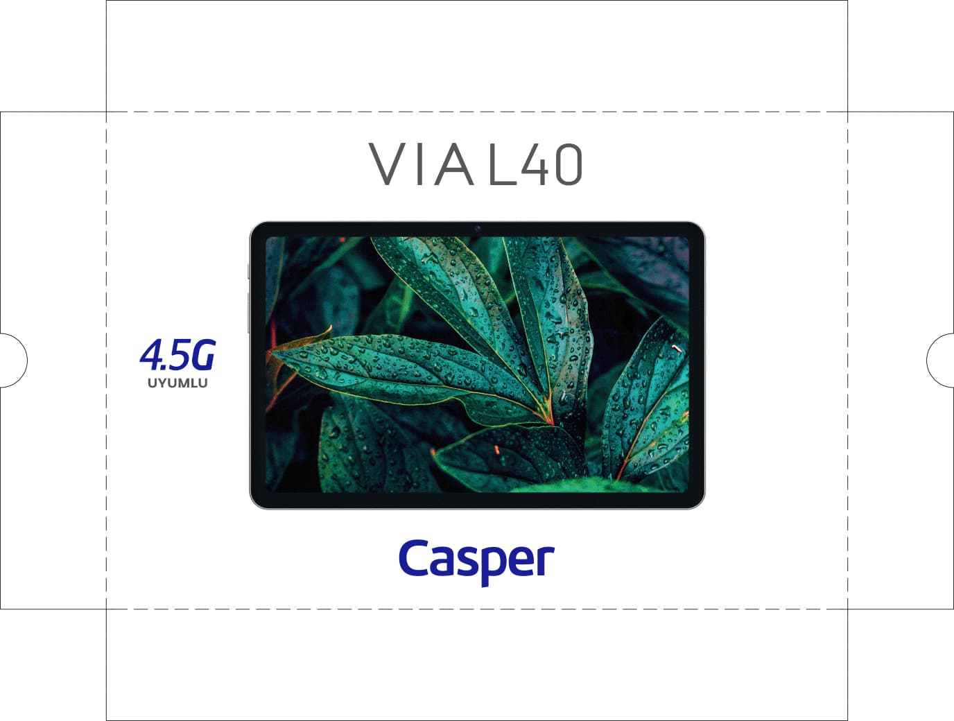 Casper VIA L40 8GB RAM 128GB 10.4" FHD Tablet 6