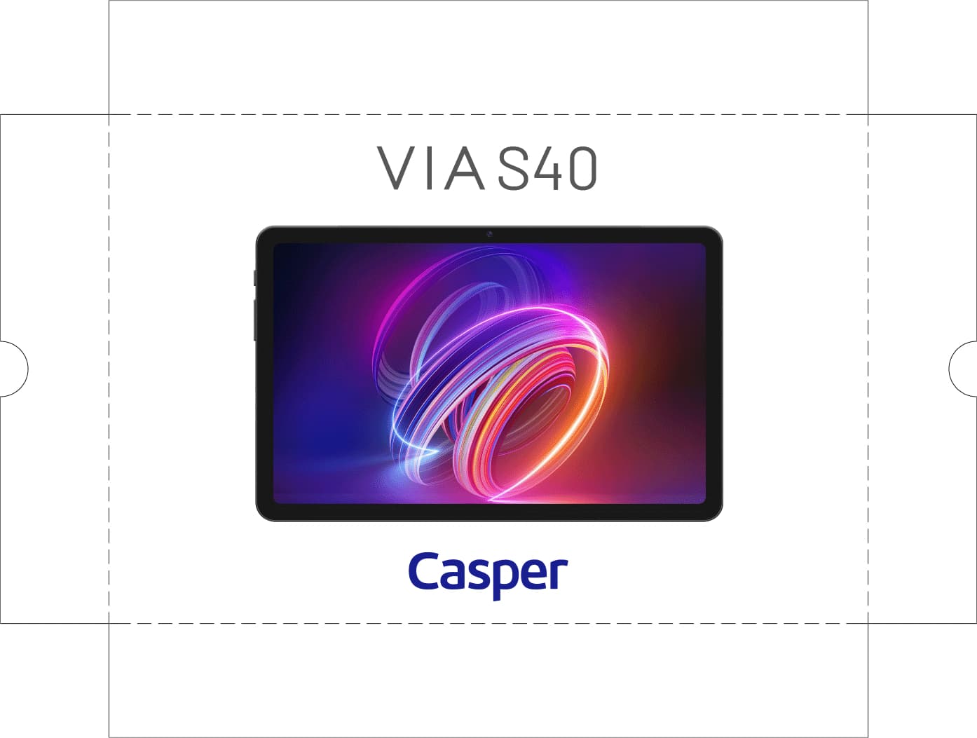 Casper VIA S40 4GB RAM 128GB 10.4" FHD Tablet 6