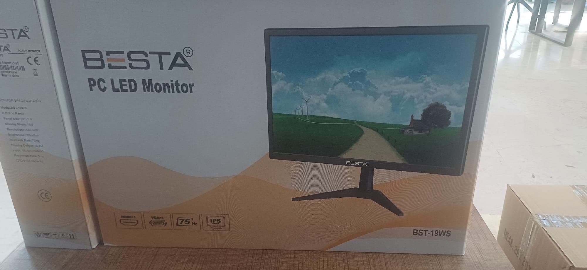 Besta BST-19WS Sesli 19'' 5ms 1440X900 Vga+Hdmı Siyah LED Monitör 5