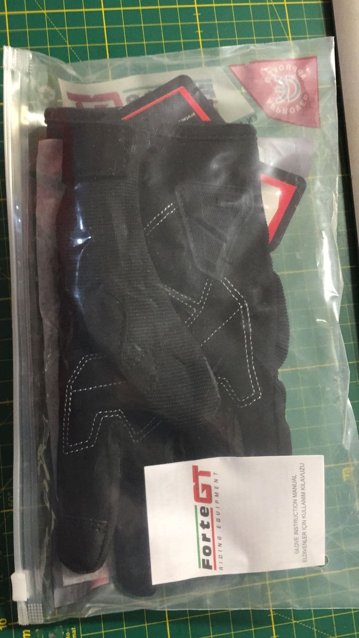 ForteGT RS13W EN13594 Sertifikalı Siyah Kadın Eldiven 4