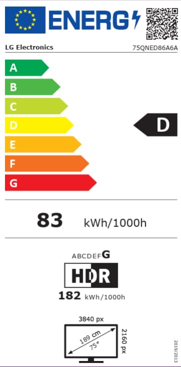 LG 75QNED86A6A 75'' 191 Ekran Uydu Alıcılı 4K Ultra HD Smart webOS QNED TV 7
