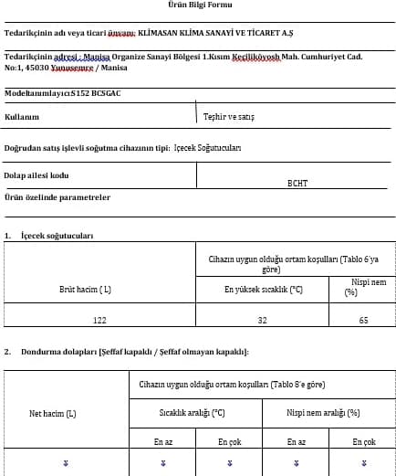 Şenocak S-152 Bcsg Sürgülü Bombe Camlı Muhafaza Gıda ve Içecek Saklama Soğutucu 4