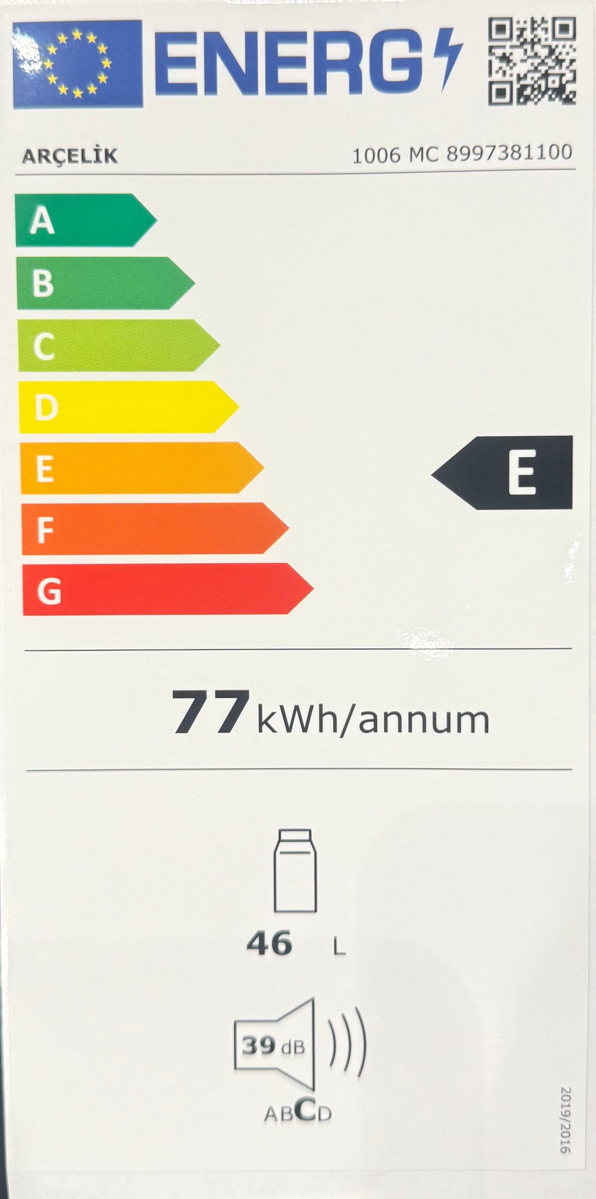 Arçelik 1006 Mc Minibar 8