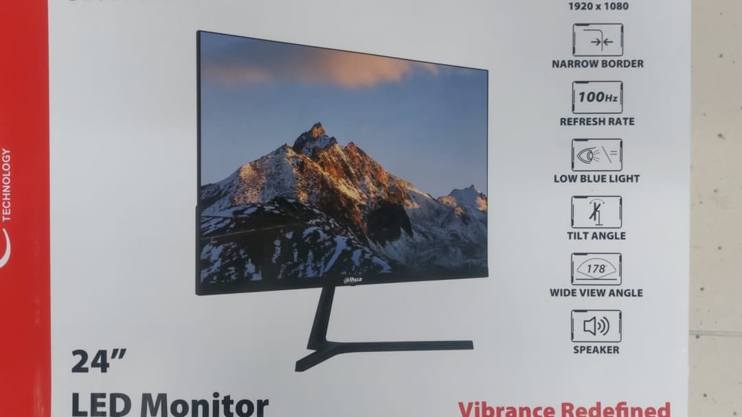 Dahua LM24-B200S 23.8" Full HD 100Hz HDMI/VGA Monitör (Speaker Dahili) 7