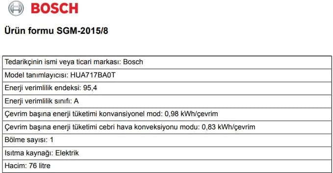 Bosch Siyah 3 Lü Ankastre Set 372 ( HUA717BA0T - POP7C6P30O - DWK66PJ60T ) 67CM Ocak - Buhar Destekli - Pişirme Matı ile 7
