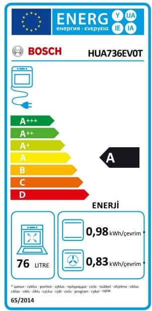 Bosch Beyaz 3 lü Ankastre Set 343 ( HUA736EV0T - POP6C2P30O - DWK63PJ20T ) - Buhar Destekli - Fırın Matı ile 5
