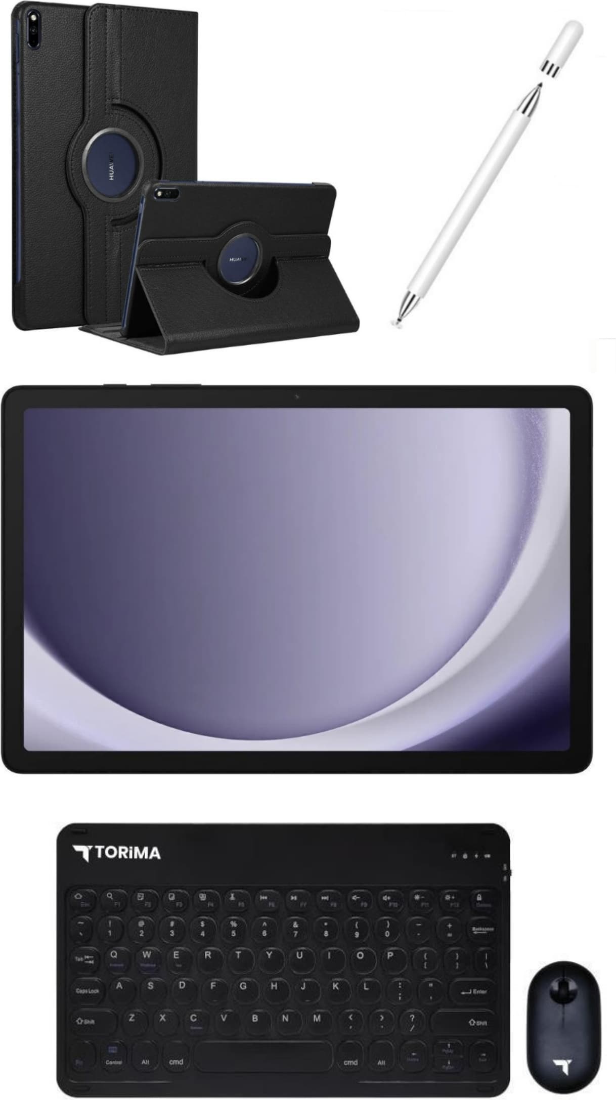 Samsung Galaxy Tab A9+ Plus 8gb 256GB 11'' Tablet+Kılıf+Kalem+Klavye 6