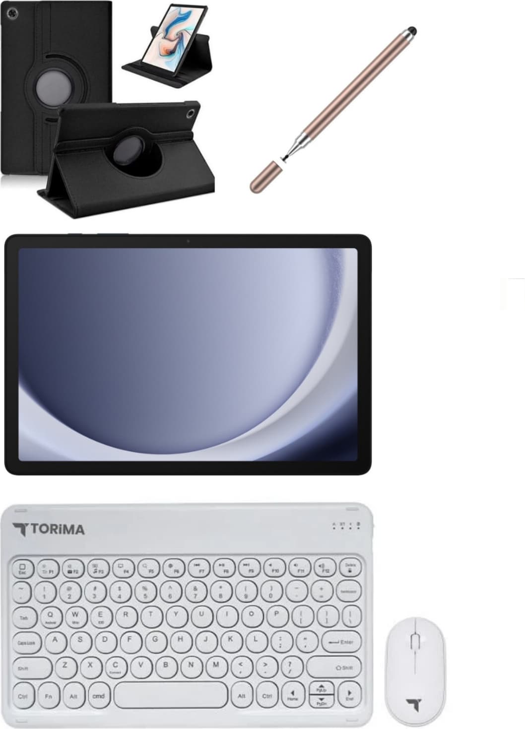 Samsung Galaxy Tab A9 Plus 11'' 6GB 128GB TABLET+KILIF+KLAVYE+MOUSE+ŞARJ BAŞLIK+(KALEM HEDİYE) 4