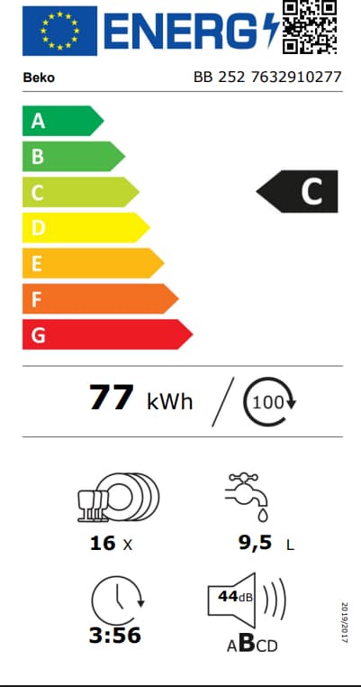 Beko Bb 252 Tam Ankastre Bulaşık Makinesi 6