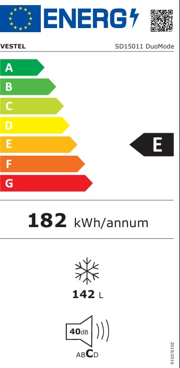 Vestel SD15011 Duomode Sandık Tipi Dondurucu 5
