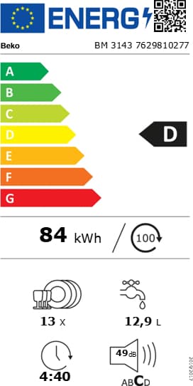 Beko 2'li Avantajlı Set Kurutma ve Bulaşık Makinesi (Kmx 81 8 kg - Bm 3143 3 Prog) 6