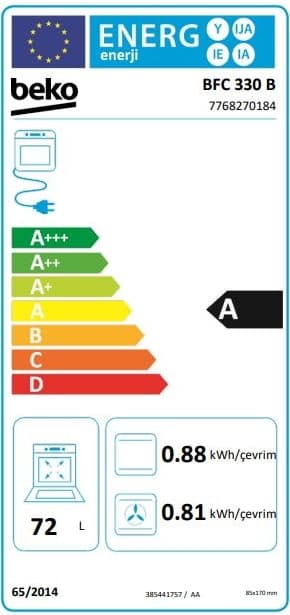 Beko New White Star 3lü Ankastre Set ( Bfc 330 B - Bocd T 6011 Eb - Bde 6050 Hb ) 5