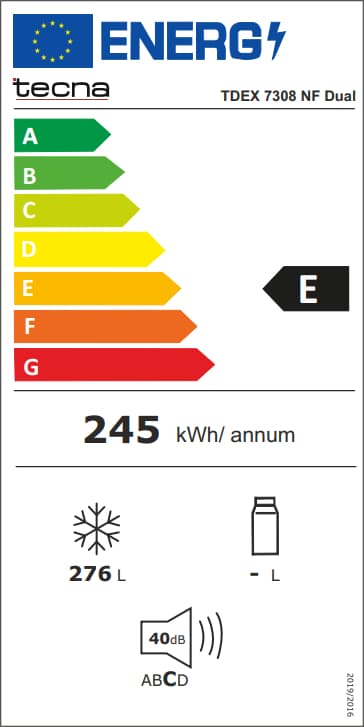 Tecna Tdex 7308 Nf Dual Dikey Derin Dondurucu Silver 4