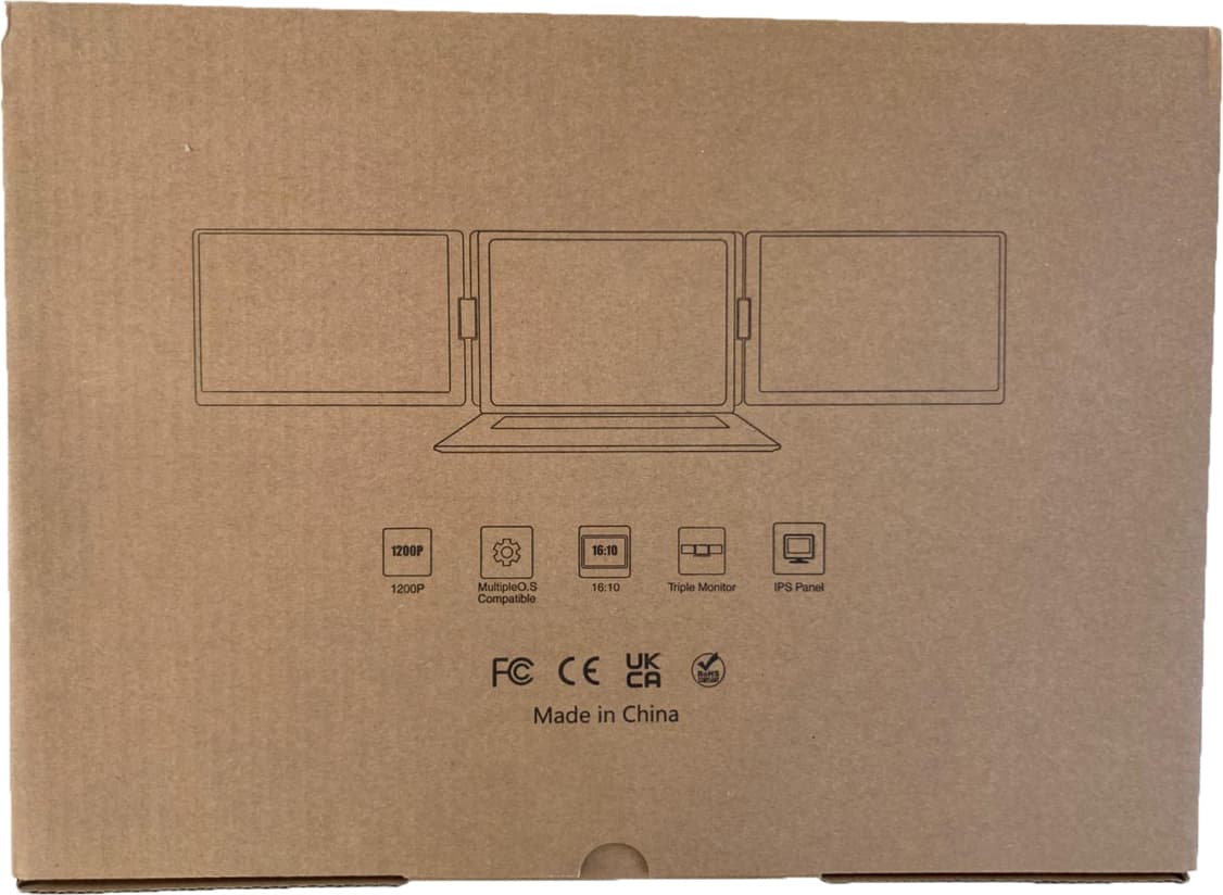 Trimonitör TRİMONİTÖR - 16” Taşınabilir İkili Monitör (Sabit Panel) 7