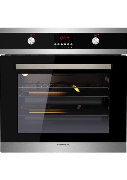 Termikel BO J6443 B (2016) A Enerji Sınıfı 61 Lt Ankastre Fırın