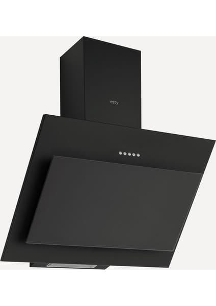 Esty 3460 Siyah Cam 60 cm Davlumbaz