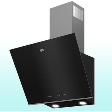Beko Bde 6060 S Siyah Cam Davlumbaz 2