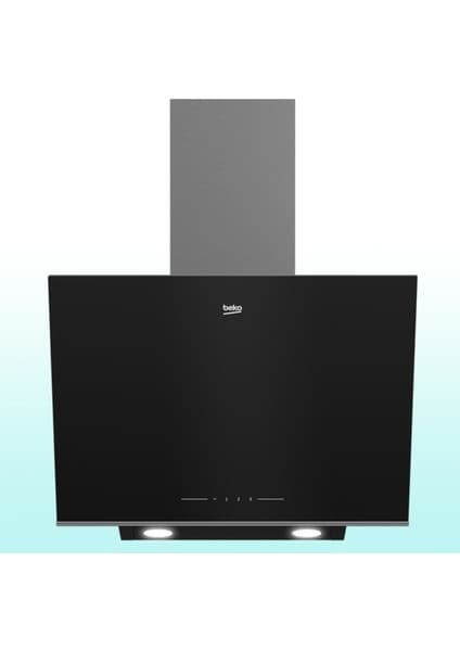Beko Bde 6060 S Siyah Cam Davlumbaz
