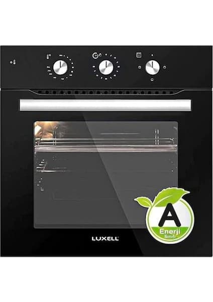Luxell B66 -S2 (Mt) 3 Program 3 Düğmeli Ankastre Fırın