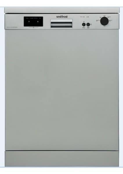 Vestfrost VFBM 401 S Gri Solo Bulaşık Makinesi - 12 Kişilik Kapasite