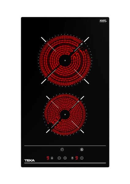 Teka TBC 32010 TTC BK Ankastre Cam Seramik Elektrikli Ocak 3000 W Siyah 30 cm 112550007