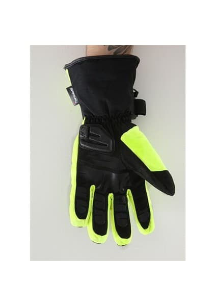 ForteGT 22 Kışlık Su Geçirmez Soft Korumalı Yeşil Eldiven 5