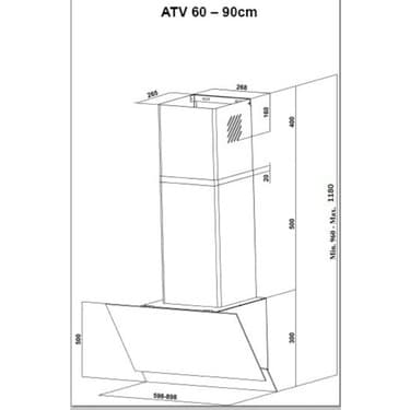 Teka Atv 60 Davlumbaz Tz 6415 Elektrikli Ocak Hak 625 Bk Fırın Ankastre Siyah Set 3