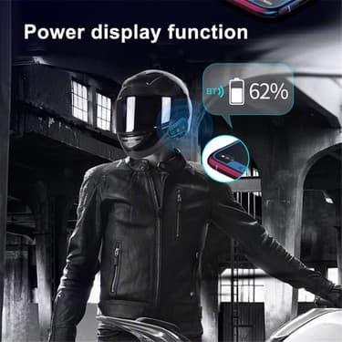 Sprotauto A10 Motosiklet Bt Kulaklık Kask Kablosuz Kask Ultra (Yurt Dışından) 5