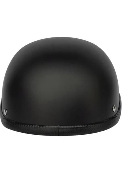 Shopfocus Retro Stil Motosiklet Yarım Kask Abs + Pamuk Plastik (Yurt Dışından) 7