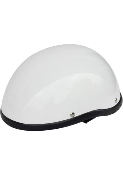 Shopfocus Retro Stil Motosiklet Yarım Kask Abs + Pamuk Plastik (Yurt Dışından)