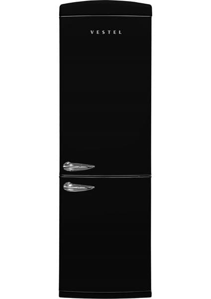 Vestel Retro NFK37101 Düş Mavisi No-Frost Buzdolabı 5