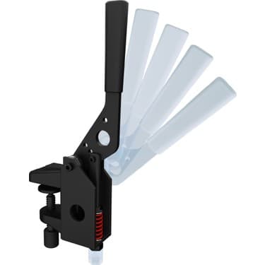 Aygün Güler E-400 Joystick Simülasyon El Freni Siyah-Kırmızı 3