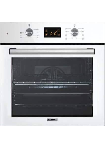 Kumtel B66-SF2(DDT) 8 Program 2 Düğme Beyaz Ankastre Fırın
