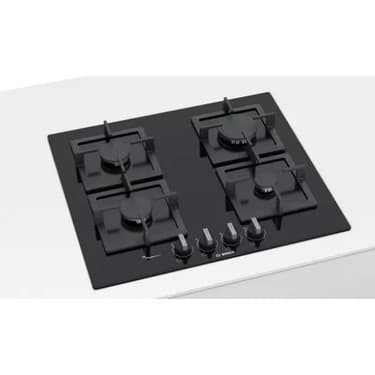 Bosch PPP6A6B20 Serie 6 Gazlı Ocak 60 cm Sert Cam, Siyah 3