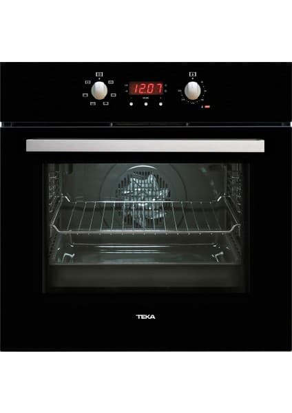 Teka - Heb 723 Bk - Ankastre Multifonksiyonel Dijital Ekranlı Fırın - Siyah - 65 Lt - 111020053