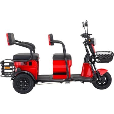 Mondial E-Mon Mona Elektrikli Bisiklet Kırmızı 1500W Motor Gücü 6-8 Saat Şarj Süresiyle 2