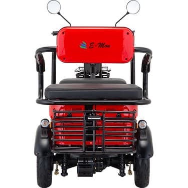 Mondial E-Mon Mona Elektrikli Bisiklet Kırmızı 1500W Motor Gücü 6-8 Saat Şarj Süresiyle 3