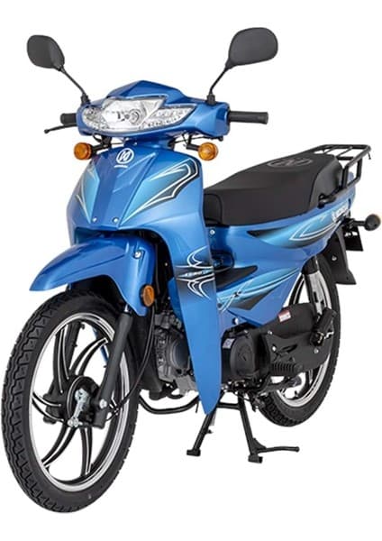 Mondial 50 Sfc Mini EC Mavi Elektrikli Motosiklet Çevre Dostu Tasarım Yüksek Taşıma Kapasitesi