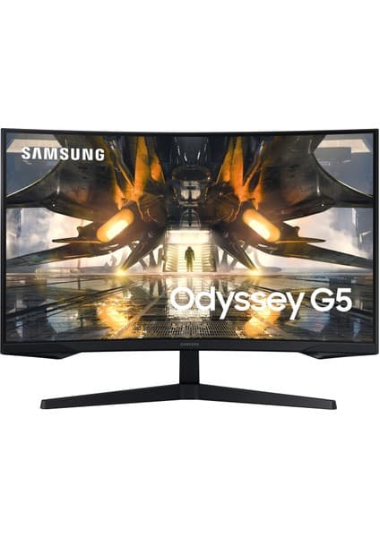 Samsung Odyssey G5 32" 165Hz 1ms WQHD FreeSync Premium 1000R Kavisli Oyuncu Monitörü (LS32AG550EUXUF)