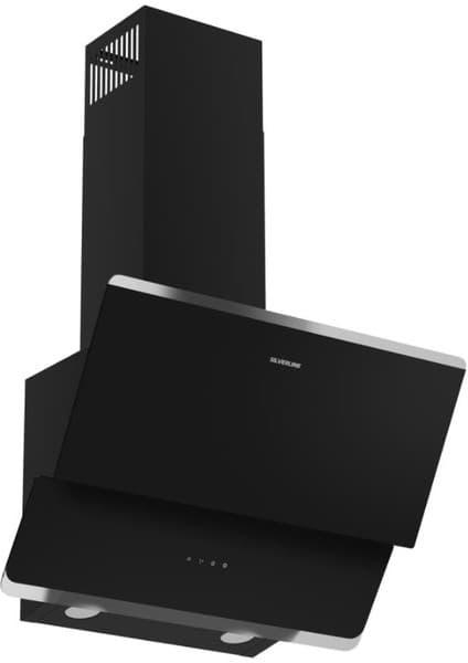 Silverline 3490.6 Oslo Siyah Duvar Tipi Davlumbaz