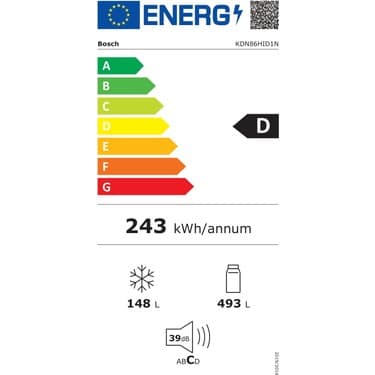 Bosch KDN86HID1N 641 Lt No-Frost Buzdolabı 5