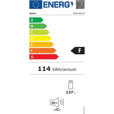 Bosch KUR15AFF0 137 Lt Ankastre Buzdolabı 5