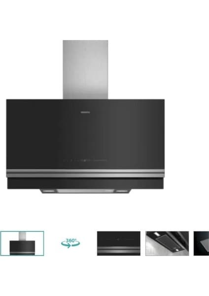 Siemens LC97FVW60 Siyah Duvar Tipi Davlumbaz