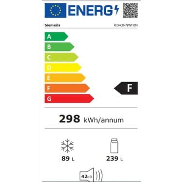 Siemens KD43NNWF0N F Sınıfı 328 Lt No Frost Buzdolabı 5