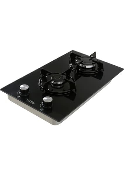 Hayal Ankastre 2 Gözlü Lpg (Tüplü) Ocak Siyah