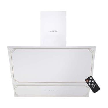 Kumtel Rustik Beyaz Cam Ankastre Set ( ( DA6-835 Beyaz Dav KO-40TAHDF Ocak B66-SF2(AT) ) 2