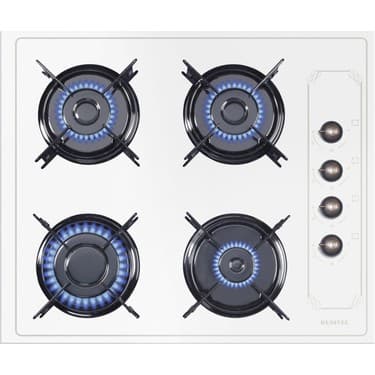 Kumtel Rustik Beyaz Cam Ankastre Set ( ( DA6-835 Beyaz Dav KO-40TAHDF Ocak B66-SF2(AT) ) 4