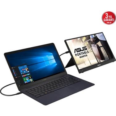 Asus Zenscreen MB16ACV 15.6" 60Hz 5ms (Usb Type-C) Mat Ekran Taşınabilir USB Monitör 2