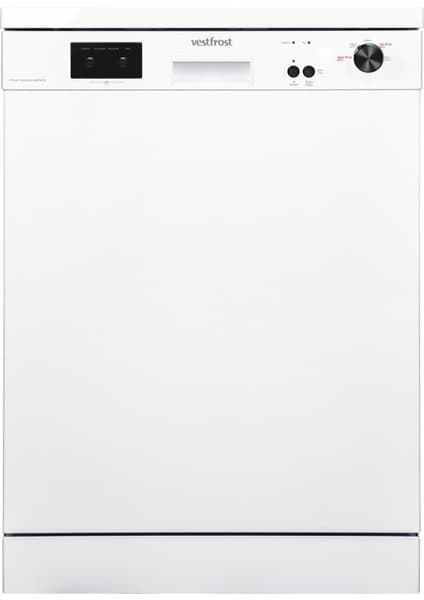 Vestfrost VFR 401 4 Programlı 12 Kişilik Beyaz Solo Bulaşık Makinesi